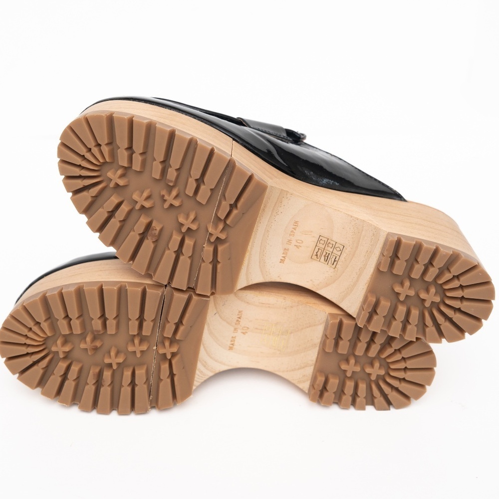 Free People | New! Corbin Loafer Clog Black Size 9‎ - Picture 3 of 13